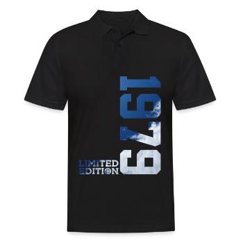 ÉDITION LIMITÉE 47E ANNIVERSAIRE 1979 - Polo Homme - noir - Devant - Kai (181cm)