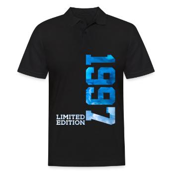 29TH BIRTHDAY LIMITED EDITION 1997 - Men's Polo Shirt - black - Front - Kai (181cm)