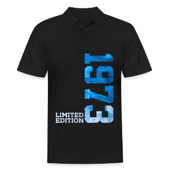 53RD BIRTHDAY LIMITED EDITION 1973 - Men's Polo Shirt - black - Front - Kai (181cm)