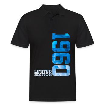 66TH BIRTHDAY LIMITED EDITION 1960 - Men's Polo Shirt - black - Front - Kai (181cm)