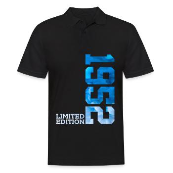 74TH BIRTHDAY LIMITED EDITION 1952 - Men's Polo Shirt - black - Front - Kai (181cm)