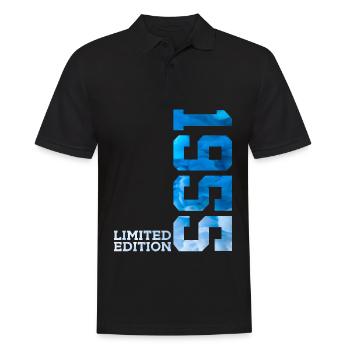 71ST BIRTHDAY LIMITED EDITION 1955 - Men's Polo Shirt - black - Front - Kai (181cm)
