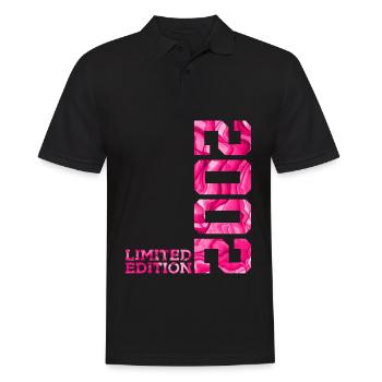 24E ANNIVERSAIRE ÉDITION LIMITÉE ROSE 2002 - Polo Homme - noir - Devant - Kai (181cm)