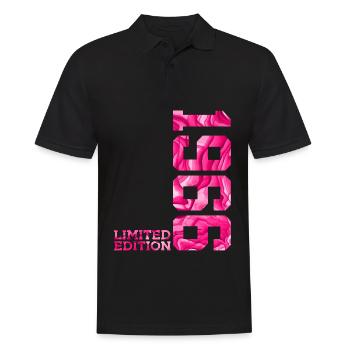 60E ANNIVERSAIRE ÉDITION LIMITÉE ROSE 1966 - Polo Homme - noir - Devant - Kai (181cm)