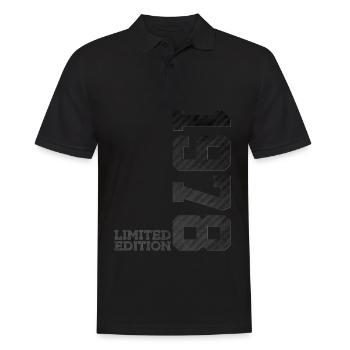 48TH BIRTHDAY LIMITED EDITION 1978 - Men's Polo Shirt - black - Front - Kai (181cm)