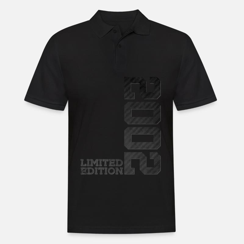 24E ANNIVERSAIRE ÉDITION LIMITÉE 2002 - Polo Homme - noir