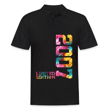 19TH BIRTHDAY LIMITED EDITION 2007 - Men's Polo Shirt - black - Front - Kai (181cm)