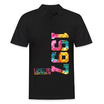 29TH BIRTHDAY LIMITED EDITION 1997 - Men's Polo Shirt - black - Front - Kai (181cm)