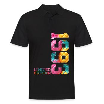 33RD BIRTHDAY LIMITED EDITION 1993 - Men's Polo Shirt - black - Front - Kai (181cm)