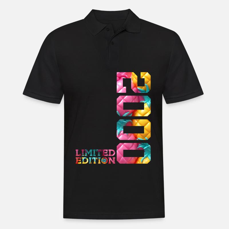 26E ÉDITION LIMITÉE ANNIVERSAIRE 2000 - Polo Homme - noir
