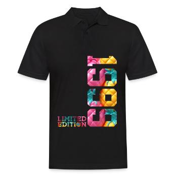 27TH BIRTHDAY LIMITED EDITION 1999 - Men's Polo Shirt - black - Front - Kai (181cm)