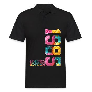 41ST BIRTHDAY LIMITED EDITION 1985 - Men's Polo Shirt - black - Front - Kai (181cm)