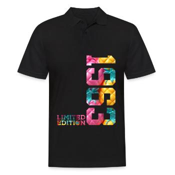 63E ANNIVERSAIRE ÉDITION LIMITÉE 1963 - Polo Homme - noir - Devant - Kai (181cm)