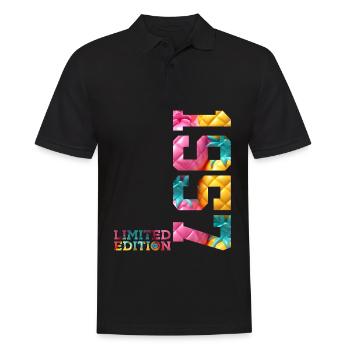 69E ANNIVERSAIRE ÉDITION LIMITÉE 1957 - Polo Homme - noir - Devant - Kai (181cm)