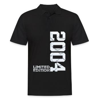 22ND BIRTHDAY LIMITED EDITION 2004 - Men's Polo Shirt - black - Front - Kai (181cm)