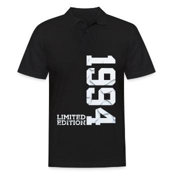32ND BIRTHDAY LIMITED EDITION 1994 - Men's Polo Shirt - black - Front - Kai (181cm)