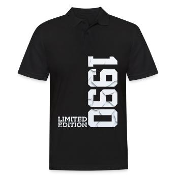 36E ANNIVERSAIRE ÉDITION LIMITÉE 1990 - Polo Homme - noir - Devant - Kai (181cm)