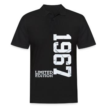 59TH BIRTHDAY LIMITED EDITION 1967 - Men's Polo Shirt - black - Front - Kai (181cm)