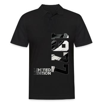 LIMITED EDITION 1977 49TH BIRTHDAY - Men's Polo Shirt - black - Front - Kai (181cm)