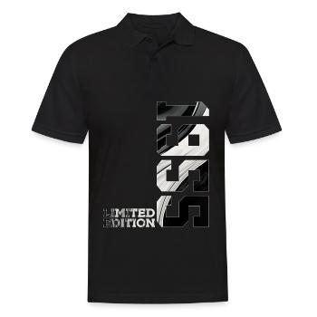 ÉDITION LIMITÉE 71E ANNIVERSAIRE 1955 - Polo Homme - noir - Devant - Kai (181cm)