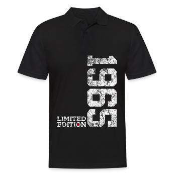 61ST BIRTHDAY 61 YEARS LIMITED EDITION 1965 - Men's Polo Shirt - black - Front - Kai (181cm)