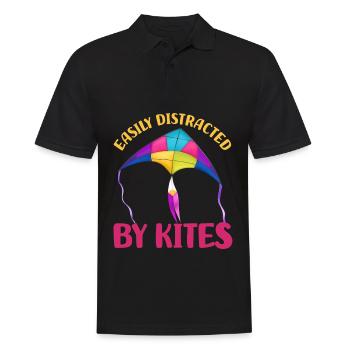 Cerf-volant - Polo Homme - noir - Devant - Kai (181cm)