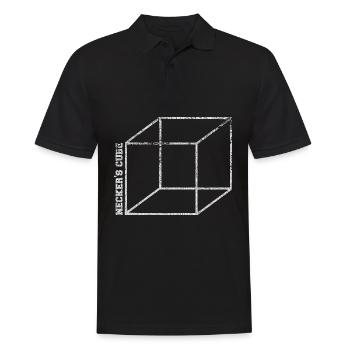 illusion de cou - Polo Homme - noir - Devant - Kai (181cm)