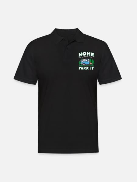 caravan - Men's Polo Shirt - black