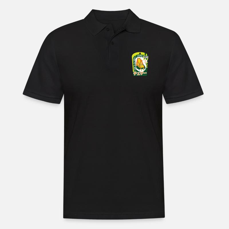 J’avais l’habitude d’être cheddar kawaii. - Polo Homme - noir