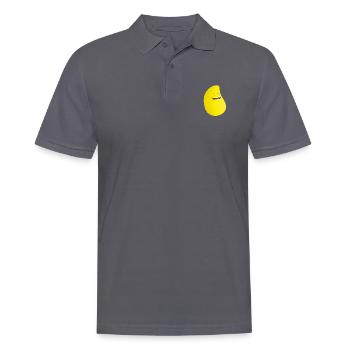 Frecher Griff - Männer Poloshirt - Anthrazit - Vorne - Nico (186cm)