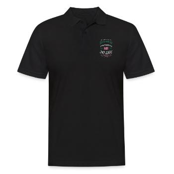 Christmas Celestial Birthday Gift Astrophysics - Men's Polo Shirt - black - Front - Kai (181cm)