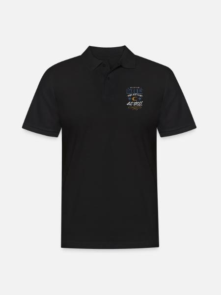 hacking computer birthday present idea awesome - Männer Poloshirt - Schwarz
