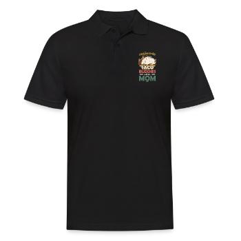 My Favorite Taco Buddies Call Me Mom - Männer Poloshirt - Schwarz - Vorne - Kai (181cm)