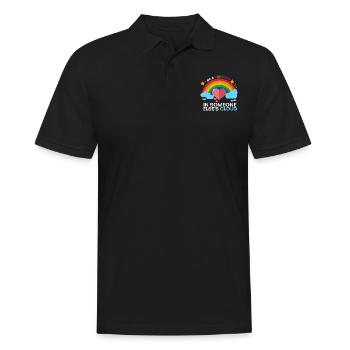 Soyez un arc-en-ciel dans le nuage d'elses de quelqu'un - Polo Homme - noir - Devant - Kai (181cm)