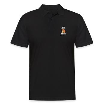 Kranplatz verdichtet Biertrinker Bierliebhaber - Männer Poloshirt - Schwarz - Vorne - Kai (181cm)