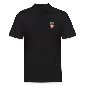 My Opponents Beer Pong Beer Pong - Men's Polo Shirt - black - Front - Kai (181cm)