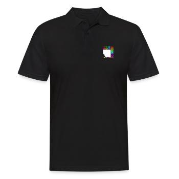 21st Birthday Born 2003 Birthday Gift - Men's Polo Shirt - black - Front - Kai (181cm)