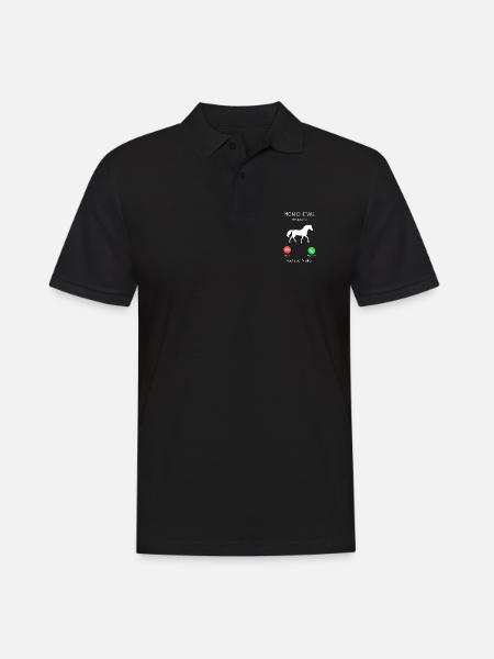 Mon Cheval Appelle - Polo Homme - noir