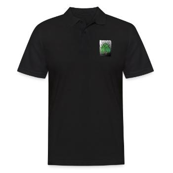 Special people In this sense... - Men's Polo Shirt - black - Front - Kai (181cm)