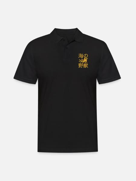 OctoRex - Men's Polo Shirt - black