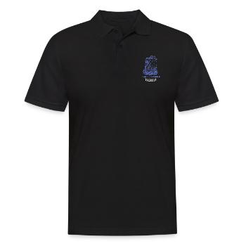 Je suis prêt à rejoindre les guerriers du Valhalla Viking - Polo Homme - noir - Devant - Kai (181cm)