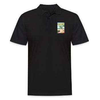 Holetown Barbade - Polo Homme - noir - Devant - Kai (181cm)