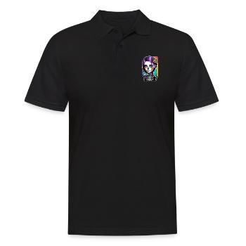 Halloween - Rock & Rainbow - Men's Polo Shirt - black - Front - Kai (181cm)