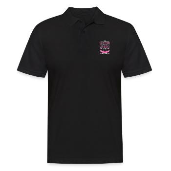 Eine Erzieherin Muss Etwas Verrückt Sein Kindergär - Männer Poloshirt - Schwarz - Vorne - Kai (181cm)