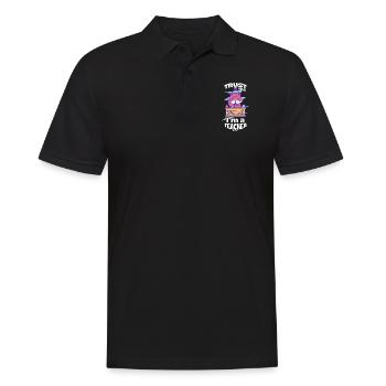 Croyez-moi, je suis un enseignant - Polo Homme - noir - Devant - Kai (181cm)