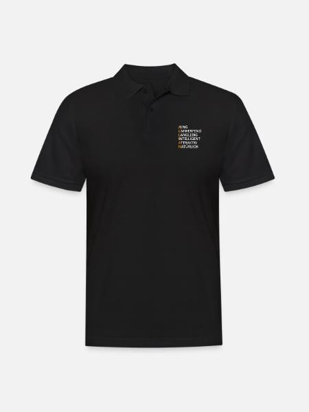 Julian Name Geschenk - Männer Poloshirt - Schwarz