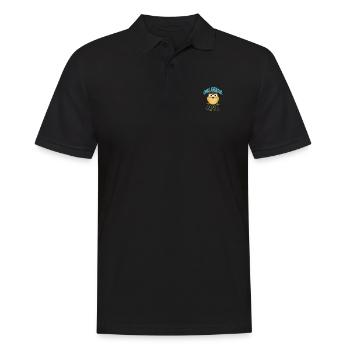 Mathematics - Men's Polo Shirt - black - Front - Kai (181cm)