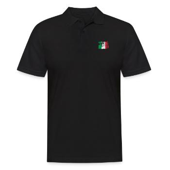 Italie - Polo Homme - noir - Devant - Kai (181cm)