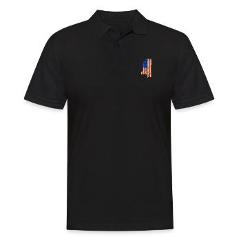Mississippi Home Usa drapeau cadeau - Polo Homme - noir - Devant - Kai (181cm)