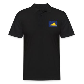 Offizielle Tokelau Flagge Tokelauans Country Pride - Männer Poloshirt - Schwarz - Vorne - Kai (181cm)